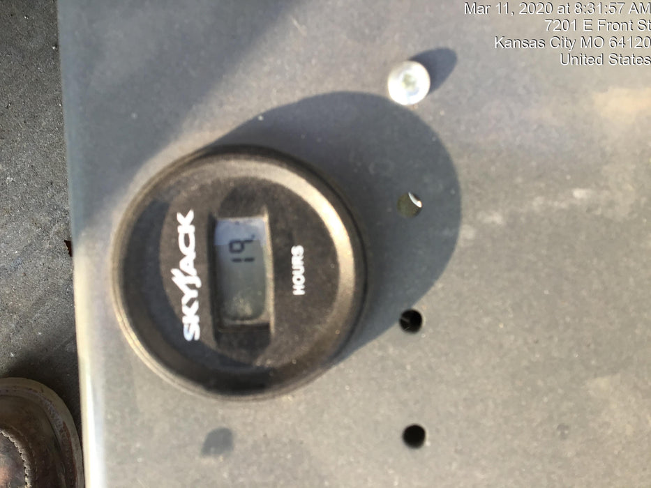 2019 Skyjack SJIII-3219 Standard Options, Trojan Batteries