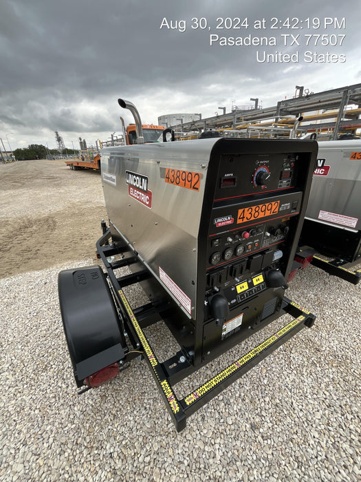 2024 Lincoln Electric LE400 Kubota V1505, Trlr, Cable Rack, Light Kit, ES Decals, T3