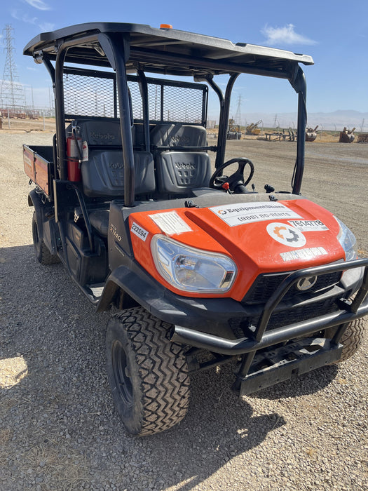 2022 Kubota RTV-X1140W-H Plastic Canopy, Windshield Acrylic Clear, LED Strobe Light, Wire Harness Kit, Back up Alarm