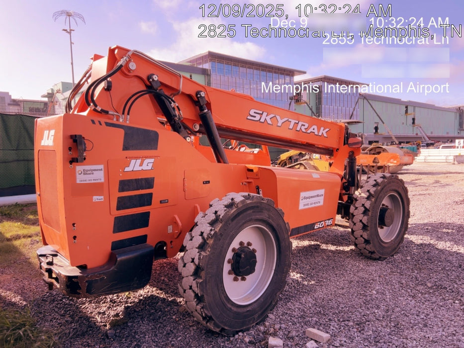 2019 Skytrak 6036 Canopy, Solid Tires, LED Work Lights, Beacon 50" Carriage, 48" Pallet Forks