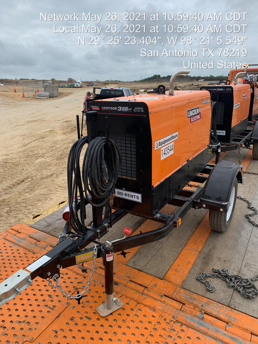2021 Lincoln Electric Vantage 322 VANTAGE 322 READY-PAK 3
(EQUIPMENTSHARE)