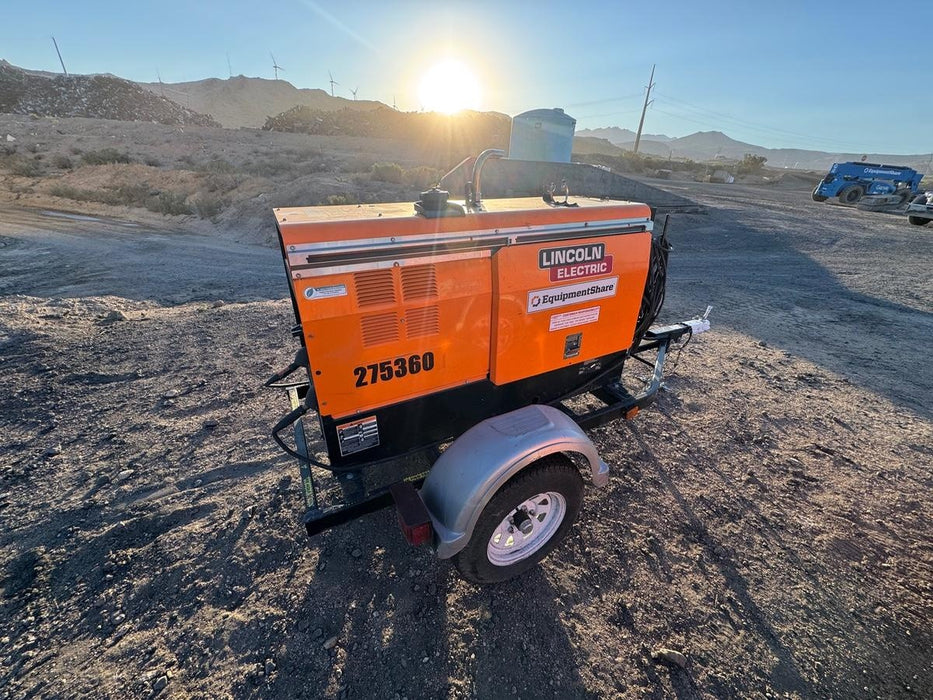 2022 Lincoln Electric LE400 Kubota V1505, Trlr, Cable Rack, Light Kit, ES Decals, T3