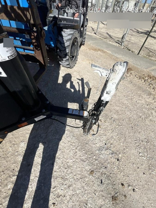 Allmand NLV3GR (4) LED Light Fixture 350W, 23' Vertical Mast, 3kW Prime, Towable, Deep Sea L401, Leveling Jacks, Yanmar T4F 5.8hp