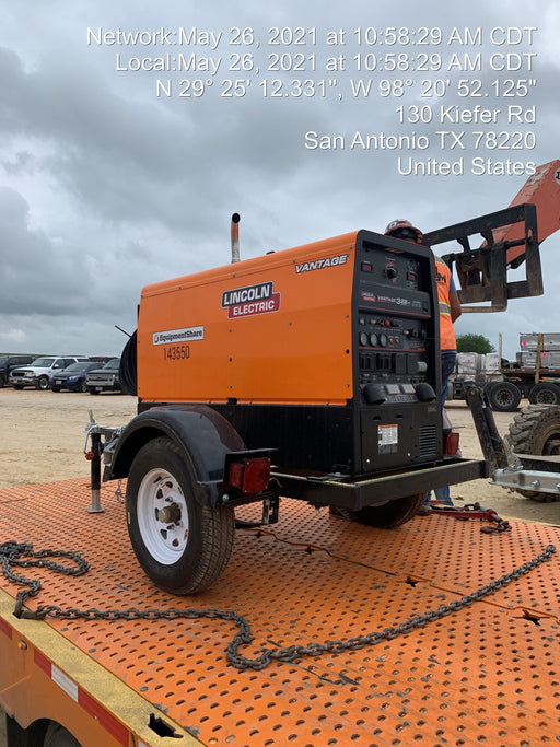 2021 Lincoln Electric Vantage 322 VANTAGE 322 READY-PAK 3
(EQUIPMENTSHARE)