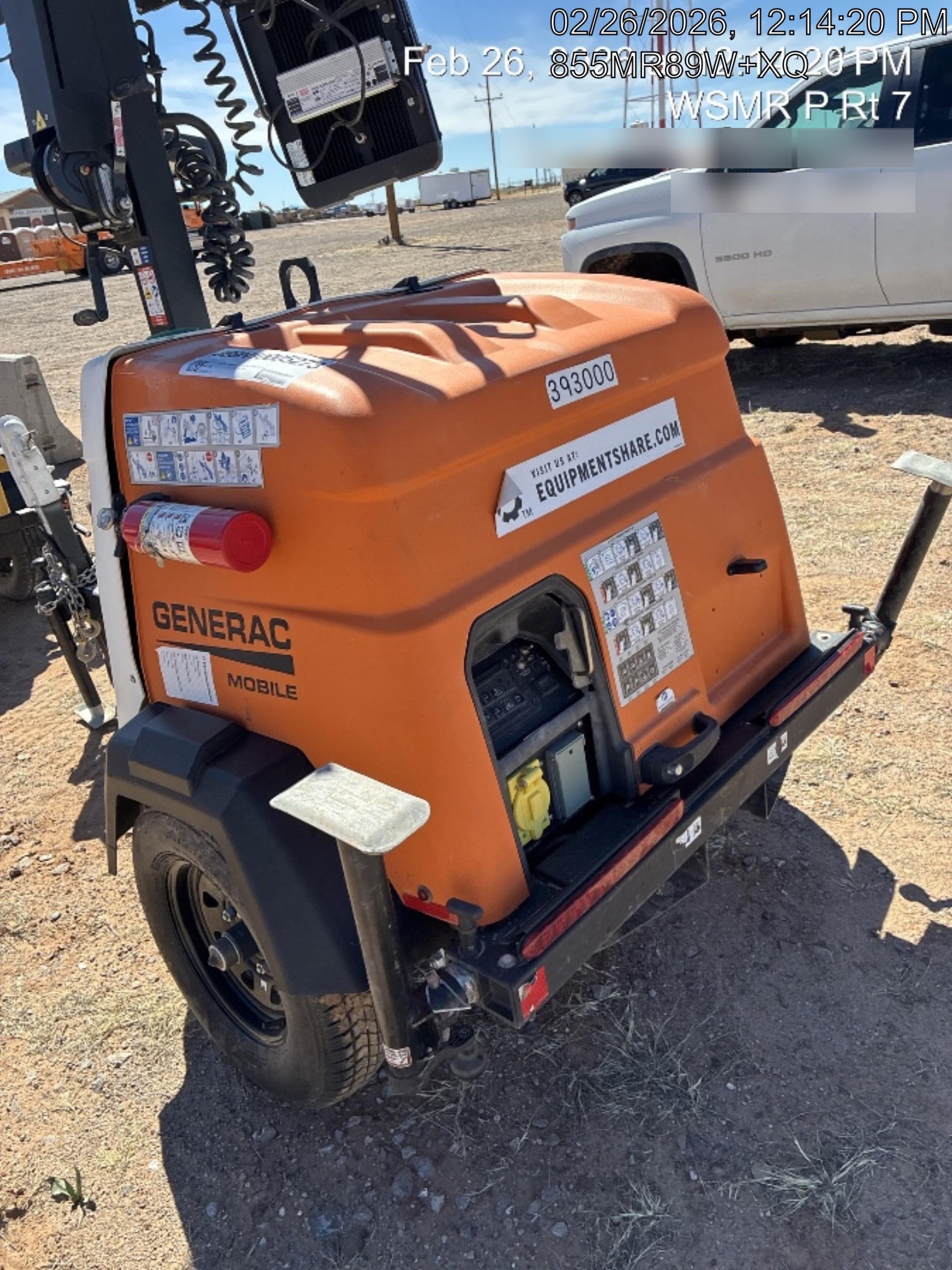 2024 Generac MLT2 Diesel, Flex Switch 120V Input, Powerzone Controller, 
(4) 320W LED Lights, 4kW Generator, 39.9 Gal Fuel Tank, 2" Ball, T3