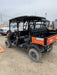 2022 Kubota RTV-X1140W-H Plastic Canopy, Windshield Acrylic Clear, LED Strobe Light, Wire Harness Kit, Back up Alarm