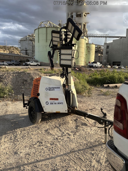 2024 Generac MLT2 Diesel, Flex Switch 120V Input, Powerzone Controller, 
(4) 320W LED Lights, 4kW Generator, 39.9 Gal Fuel Tank, 2" Ball, T3
