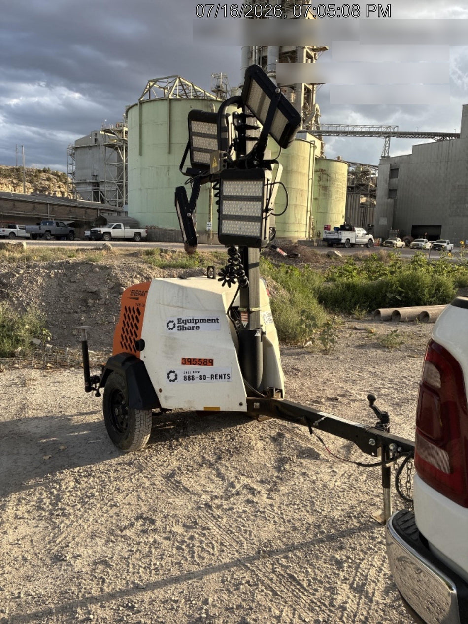2024 Generac MLT2 Diesel, Flex Switch 120V Input, Powerzone Controller, 
(4) 320W LED Lights, 4kW Generator, 39.9 Gal Fuel Tank, 2" Ball, T3