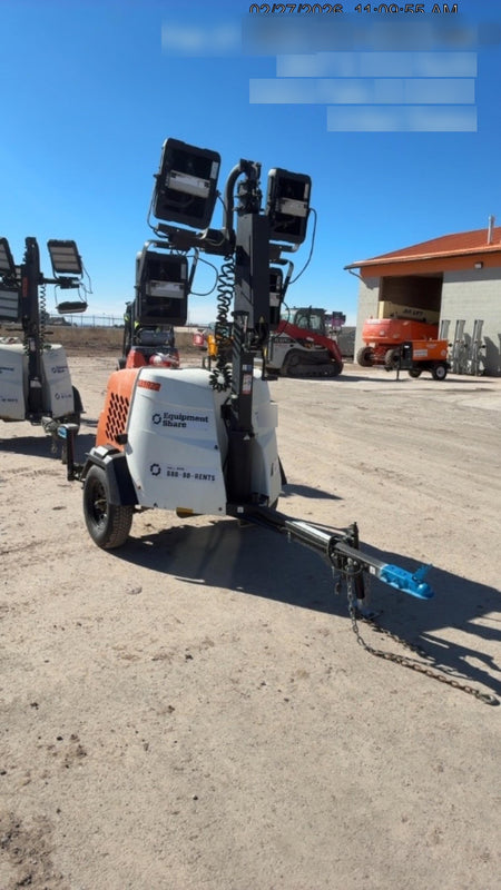 2023 Generac MLT2 Diesel, Flex Switch 120V Input, Powerzone Controller, (4) 320W LED Lights, 4kW Generator, 39.9 Gal Fuel Tank, 2" Ball, T3