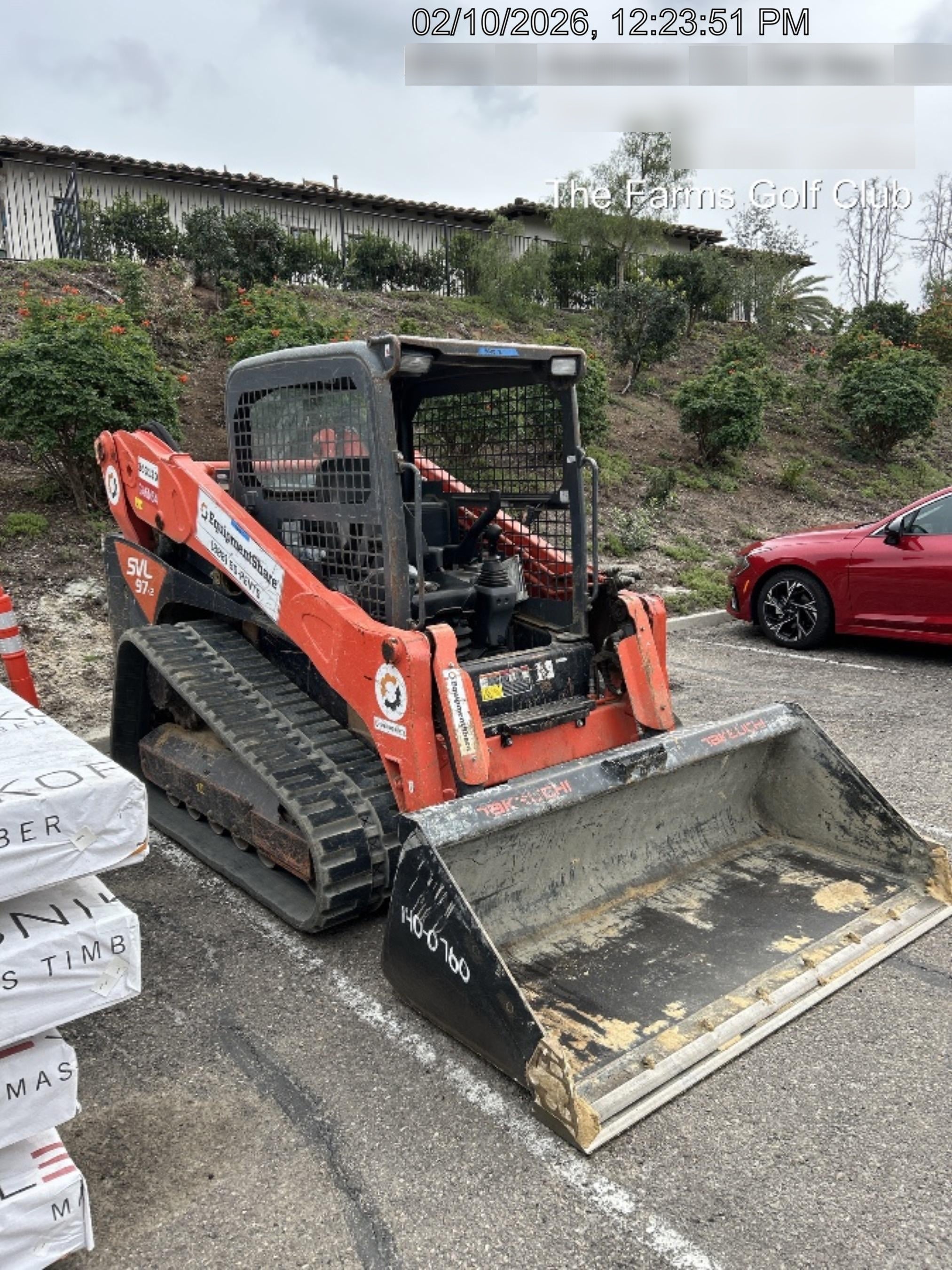 2025 TAKEUCHI 76" Smooth Bucket - Takeuchi