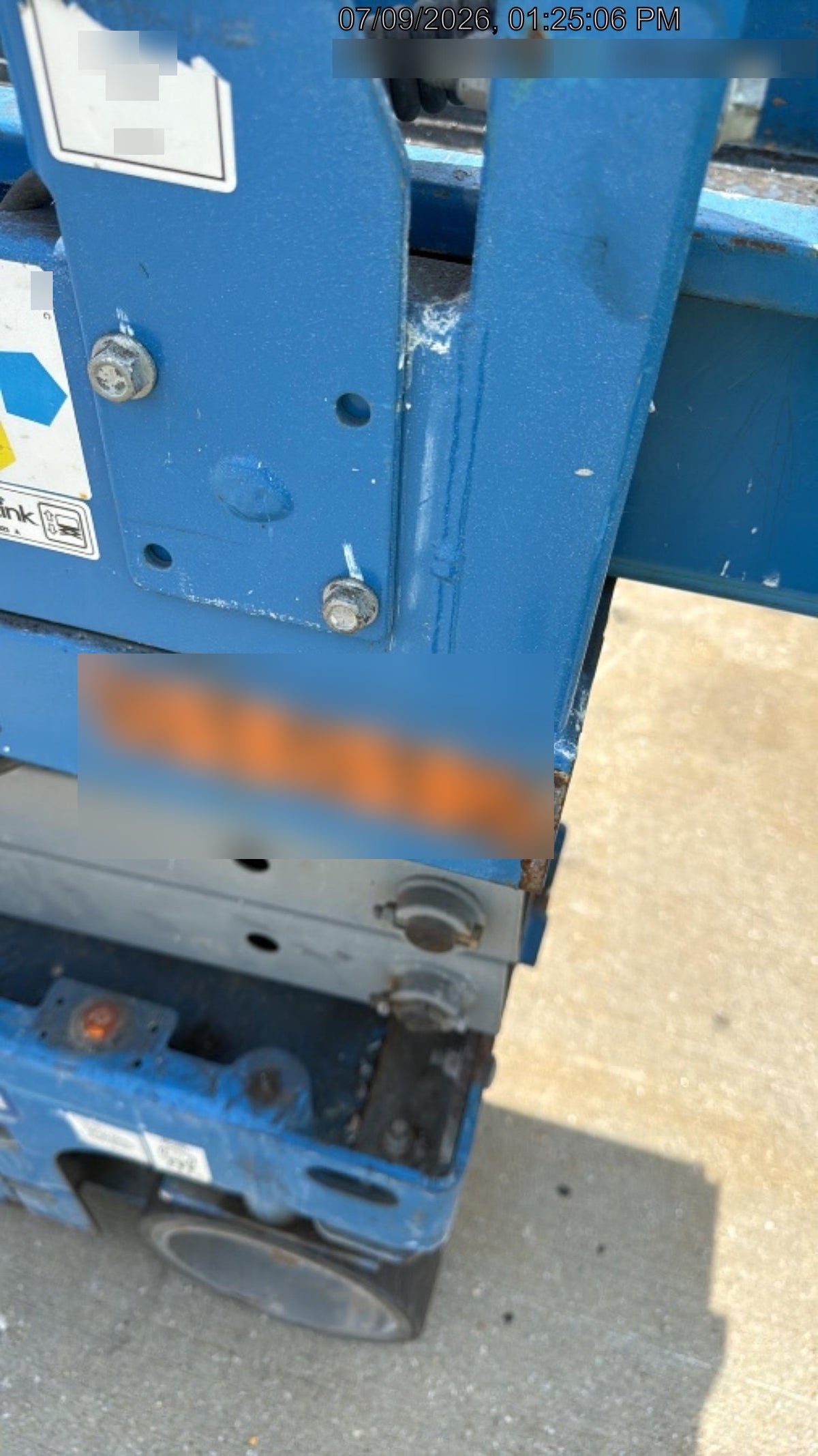 2020 Genie GS-1930 Solid Non Marking Tires, Beacon, Folding rails with half height swing gate