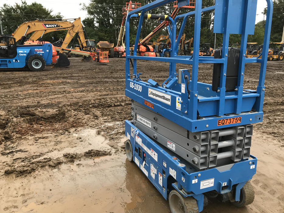 2020 Genie GS-1930 Fixed rails with chain entry gate - Pre A92.20