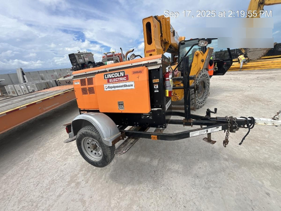 2022 Lincoln Electric LE400 Kubota V1505, Trlr, Cable Rack, Light Kit, ES Decals, T3