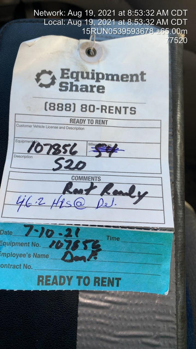 2020 TENNANT S20 LPG