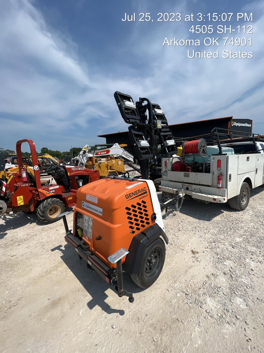 2023 Generac MLT2 Diesel, Flex Switch 120V Input, Powerzone Controller, (4) 320W LED Lights, 4kW Generator, 39.9 Gal Fuel Tank, 2" Ball, T3
