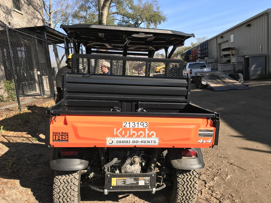 2022 Kubota RTV-X1140W-H Plastic Canopy, Windshield Acrylic Clear, LED Strobe Light, Wire Harness Kit, Back up Alarm