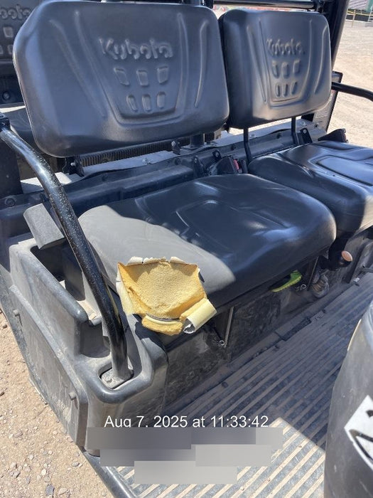 2022 Kubota RTV-X1140W-H Plastic Canopy, Windshield Acrylic Clear, LED Strobe Light, Wire Harness Kit, Back up Alarm