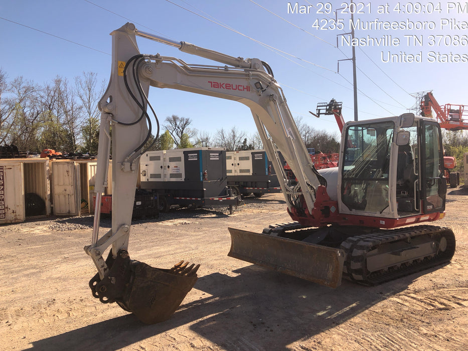 2020 Takeuchi TB290C Cab/Heat/Air, Rubber Tracks, Manual TAG QC