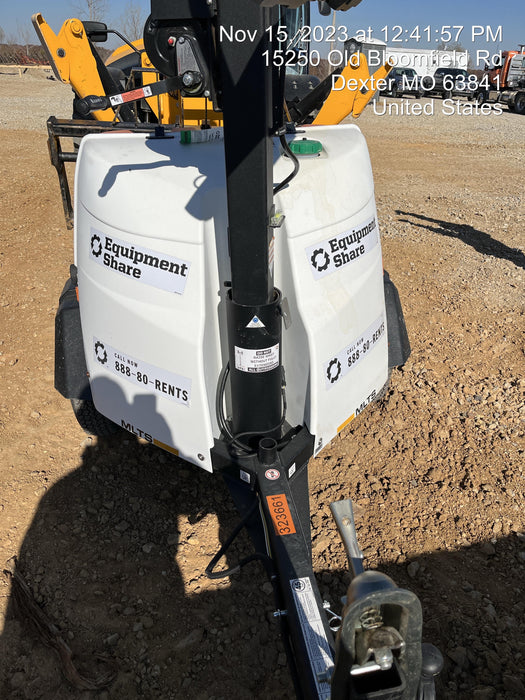 2023 Generac MLT2 Diesel, Flex Switch 120V Input, Powerzone Controller, (4) 320W LED Lights, 4kW Generator, 39.9 Gal Fuel Tank, 2" Ball, T3