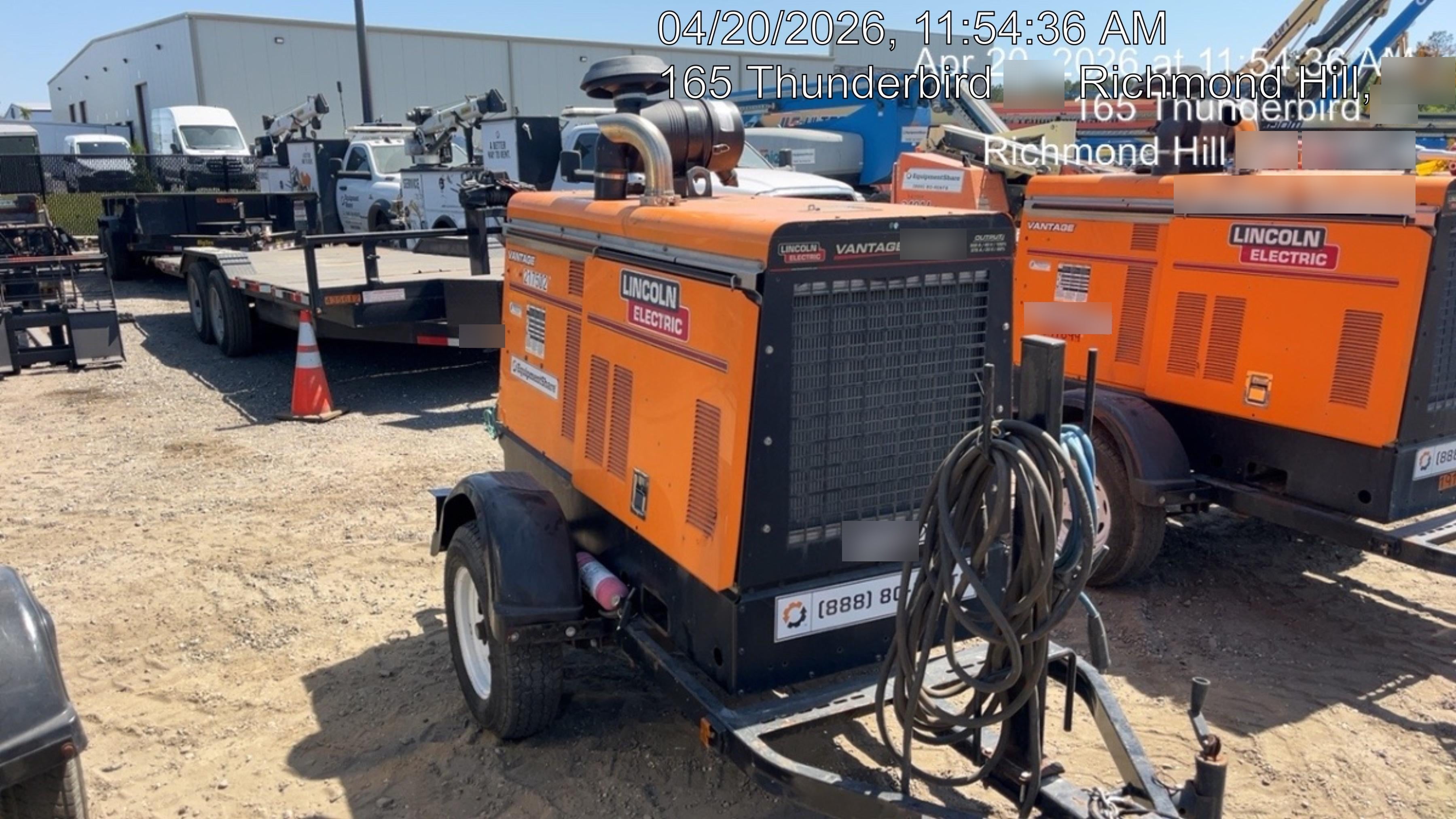 2021 Lincoln Electric Vantage 549X VANTAGE 549X READY-PAK 3 (EQUIPMENTSHARE)
