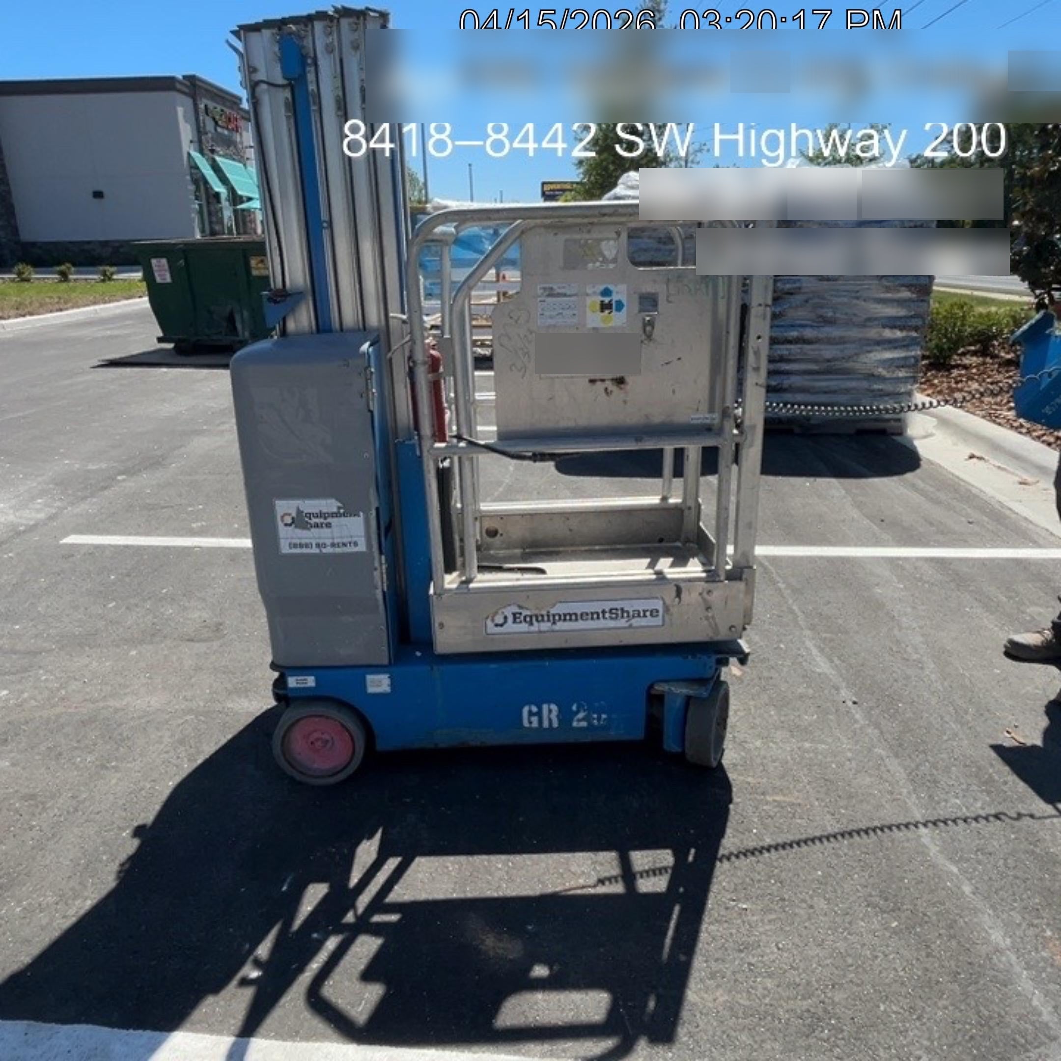 2019 GENIE GR-20