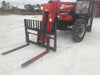 2020 Manitou MTA8044 74hp T4F, Cab/Heat/Air, Cab and Boom LED work lights, Auxiliary Hydraulics, Solid Tires, Amber strobe, Lift Hook w/66" Carriage, 60" Forks