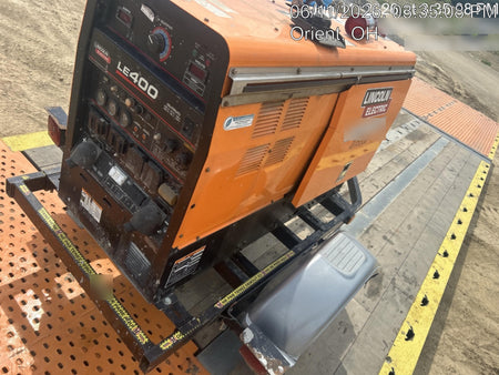 2022 Lincoln Electric LE400 Kubota V1505, Trlr, Cable Rack, Light Kit, ES Decals, T3