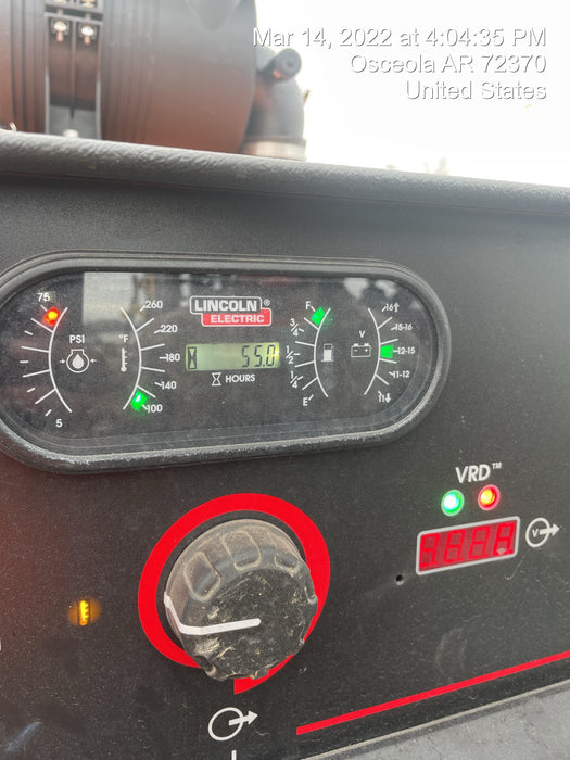 2021 Lincoln Electric Vantage 549X Ready Pak 3, ORANGE (includes trailer, cable rack, fender light kit)