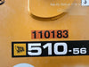 2020 JCB 510-56 Canopy, Solid Tires, Work Lights, Beacon, Aux Hydraulics, Back up Alarm, Lifting Eye, ES Decals