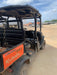 2021 Kubota RTV-X1140W-H Plastic Canopy, Windshield Acrylic Clear, LED Strobe Light, Wire Harness Kit, Back up Alarm