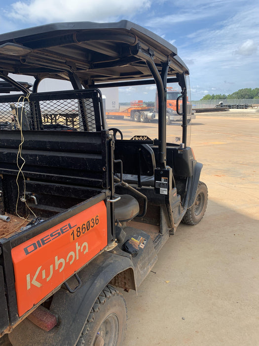 2021 Kubota RTV-X1140W-H Plastic Canopy, Windshield Acrylic Clear, LED Strobe Light, Wire Harness Kit, Back up Alarm