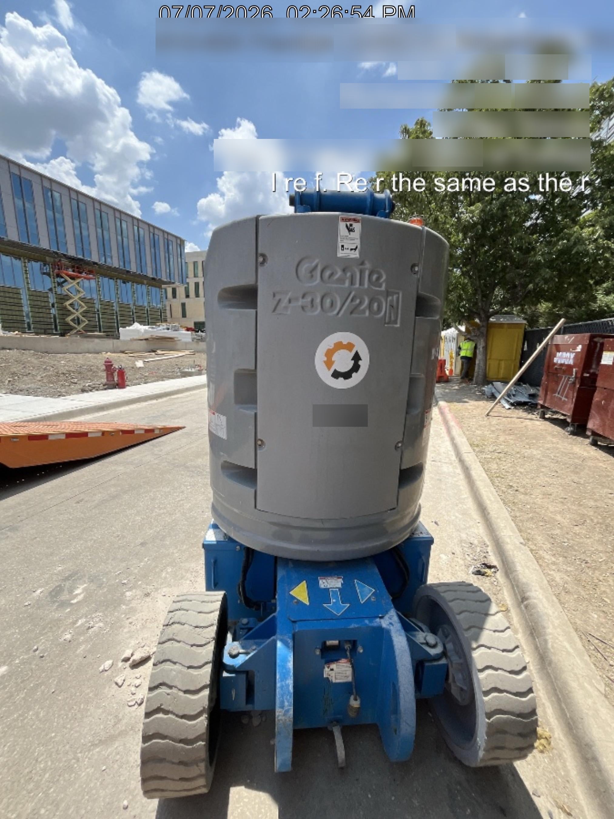 2019 GENIE Z-30/20N RJ