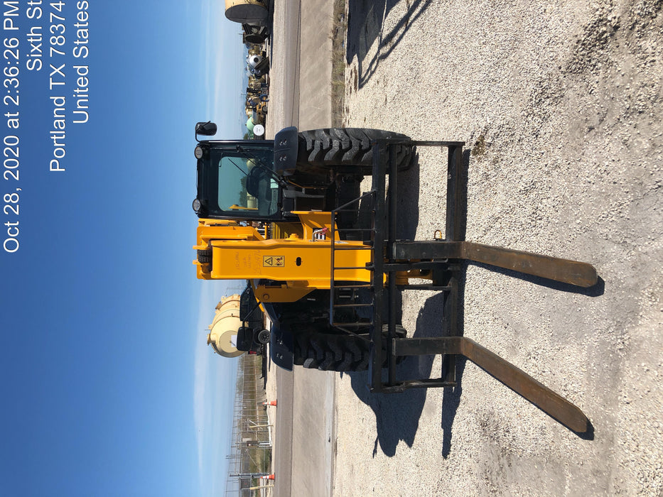 2020 JCB 509-42 Cab/Heat/Air, Solid Tires, Work Lights, Beacon, Aux Hydraulics, Back up Alarm, Lifting Eye, ES Decals