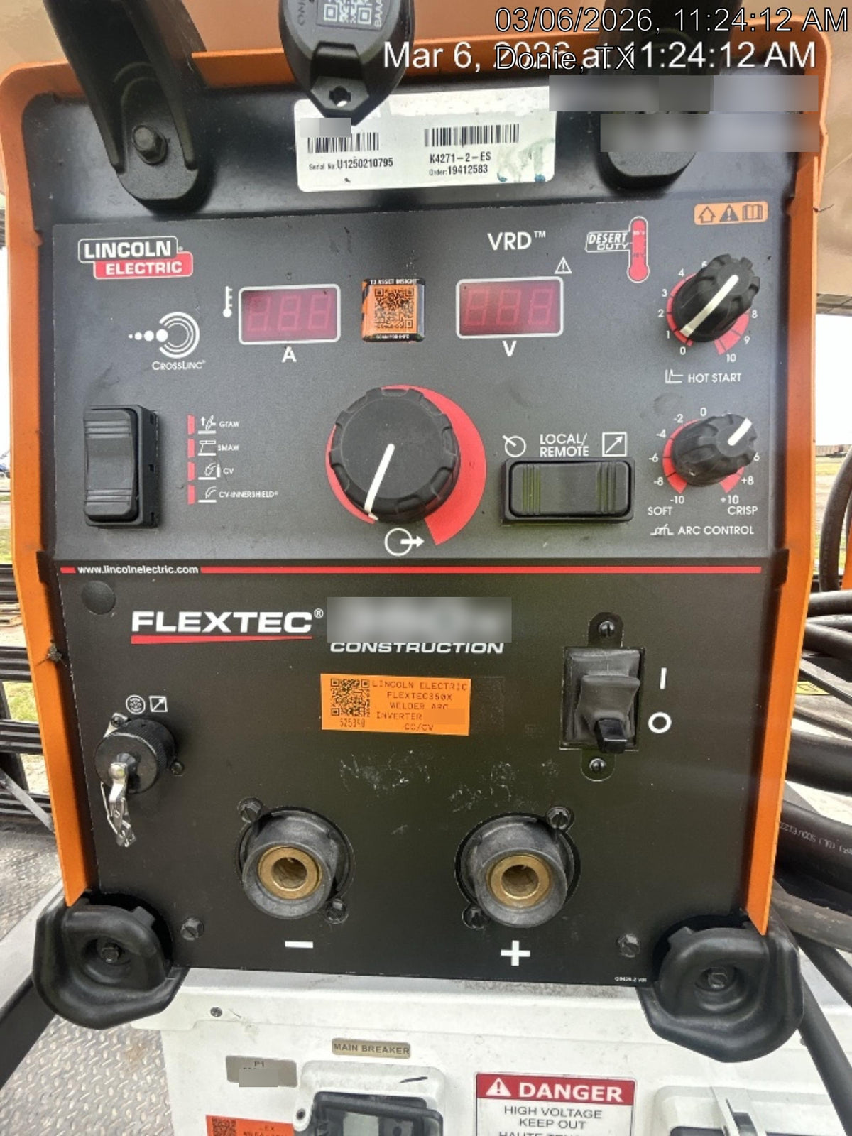 2025 LINCOLN ELECTRIC FLEXTEC 350X