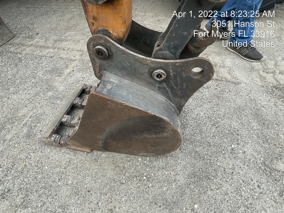 2018 Case CX37C ROPS, LONG ARM, RUBBER TRACKS, AUX HYD