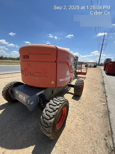 2017 Skyjack SJ46 AJ Skyjack 46AJ, Diesel Engine, Foam Filled Tires, 30x72" Platform, Extended Warranty 5yr/5k hr