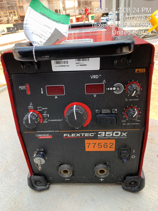 2020 LINCOLN ELECTRIC FLEXTEC 350X