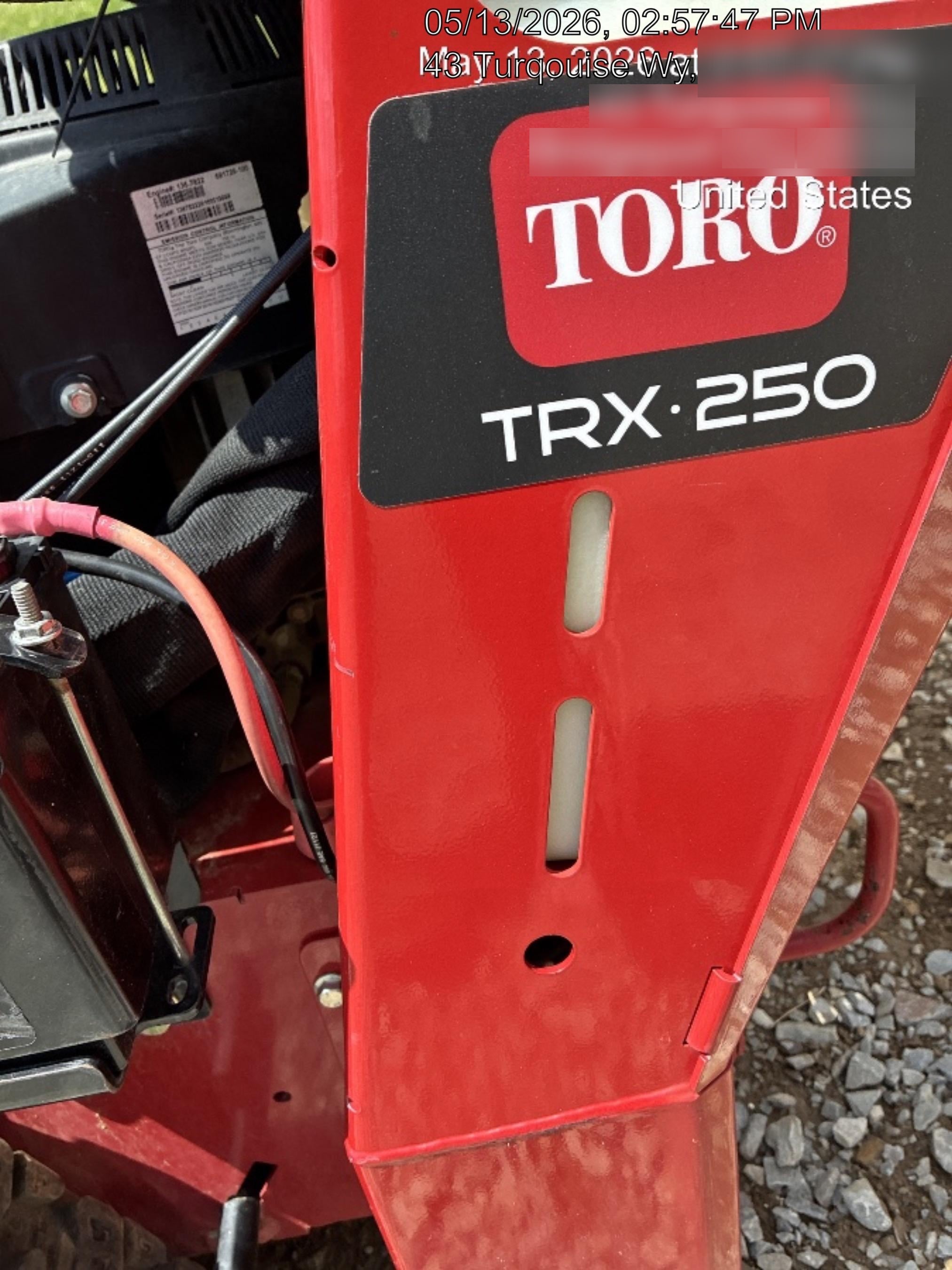 2023 TORO TRX-250