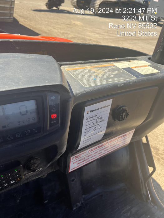 2022 KUBOTA RTV-X1140W-H (Canopy)