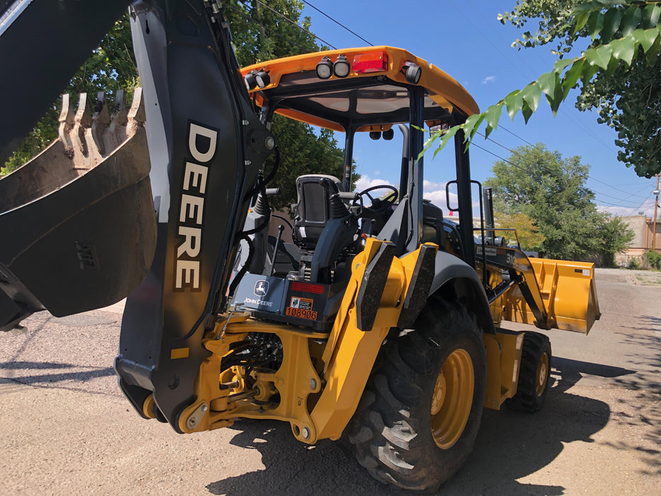 2020 John Deere 310LEP - Extendable Stick Canopy, 4WD, Extendable Stick, Pilot Controls, 2 Way Hydraulics, TAG Manual QC