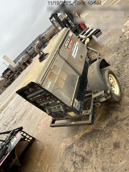 2019 Lincoln Electric Vantage 322 Ready-Pak 3, Two Wheel Trailer, Fender and Light Kit, Cable Rack