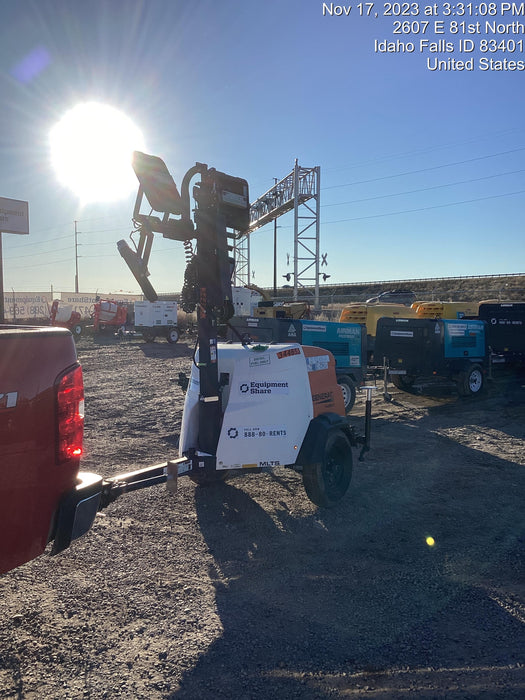 2023 Generac MLT2 Diesel, Flex Switch 120V Input, Powerzone Controller, (4) 320W LED Lights, 4kW Generator, 39.9 Gal Fuel Tank, 2" Ball, T3