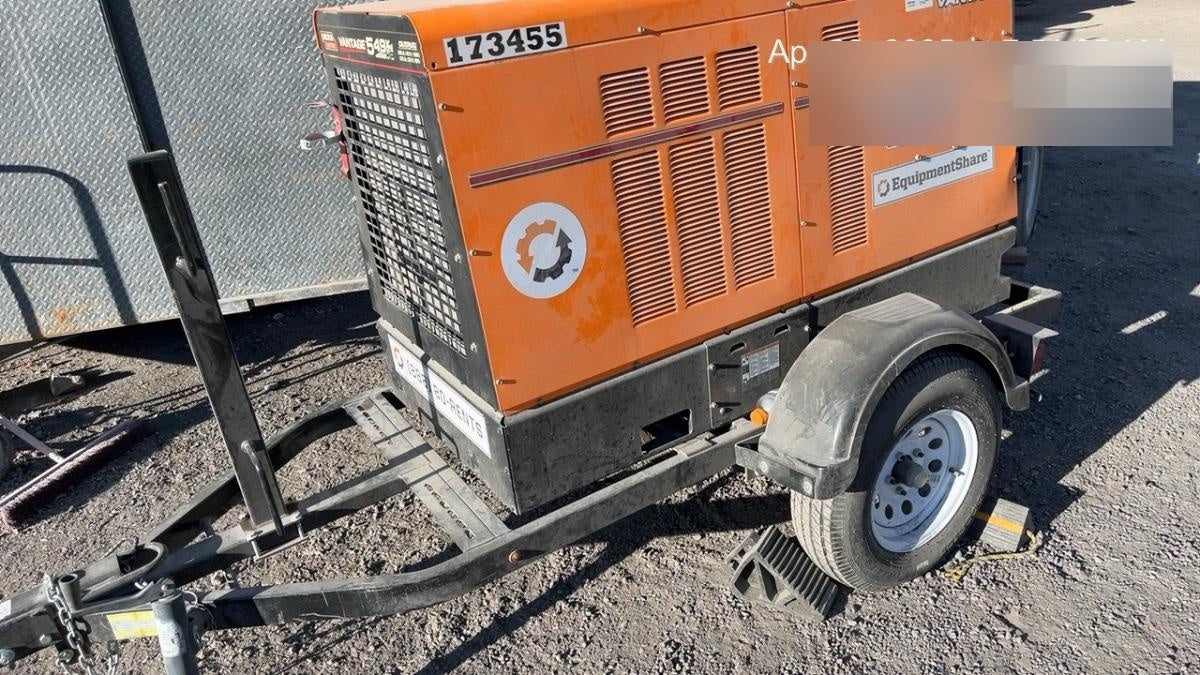 2022 Lincoln Electric Vantage 549X Crosslink Technology, Trailer Mounted, ES Decals, T3