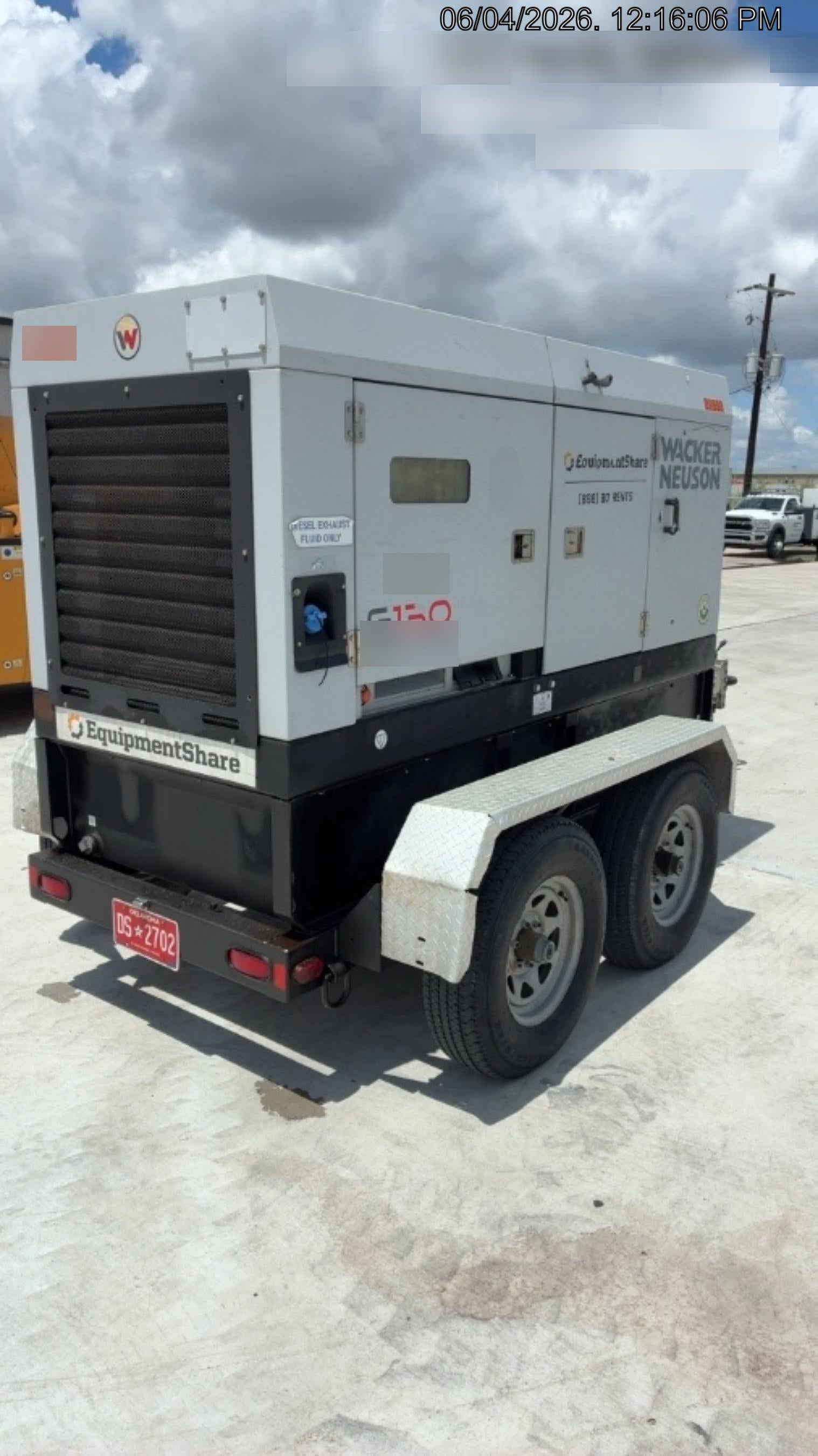 2019 WACKER NEUSON G130