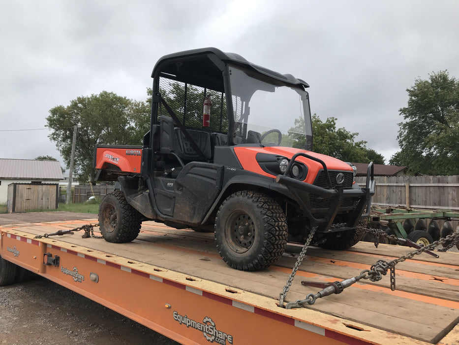 2019 Kubota RTV-XG850WL-H 4wd Utility Cart, Gas, 2 Seat, LED Strobe, Windshield Tempered Glass, Plastic Canopy, Wire Harness Kit, Backup Alarm