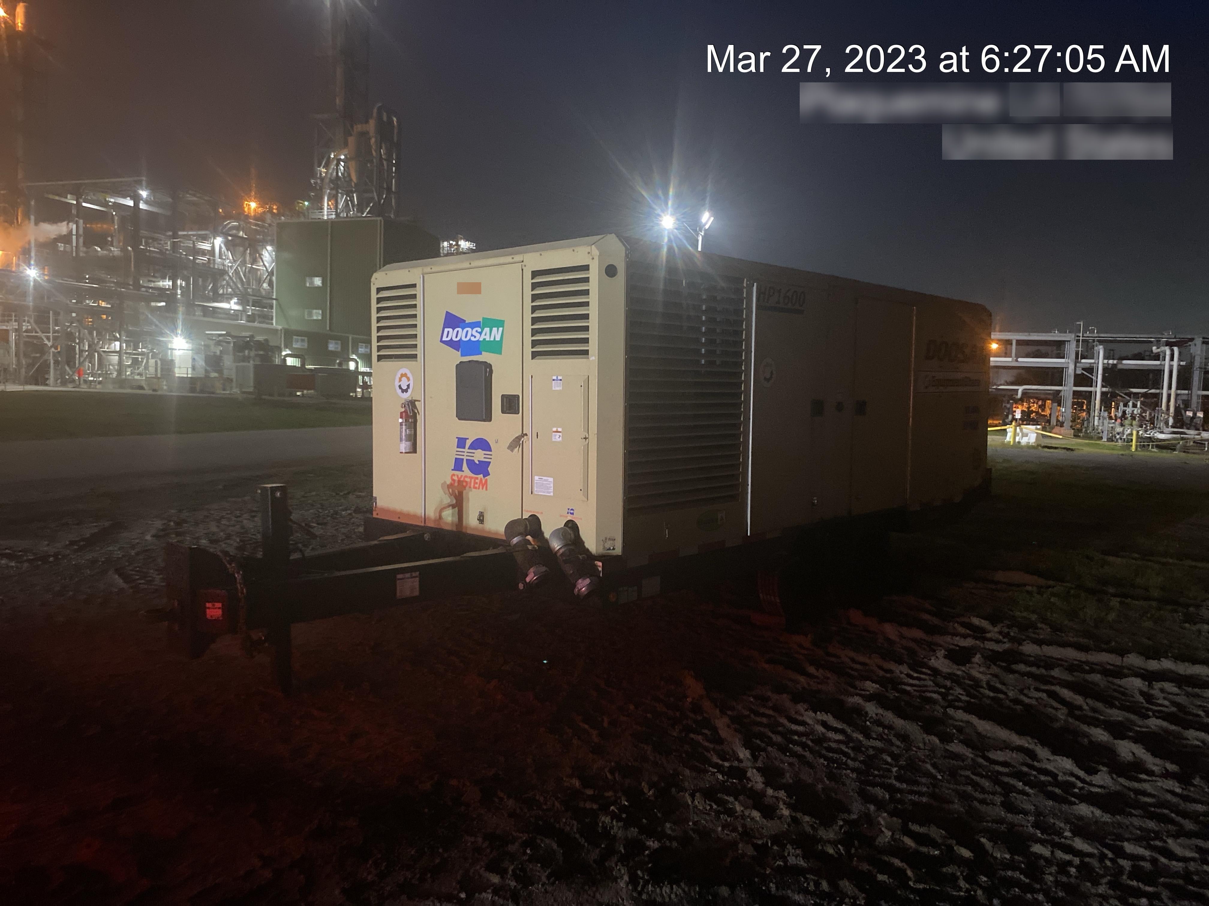 2019 DOOSAN HP1600WCU-T3 Tier 3 Reman