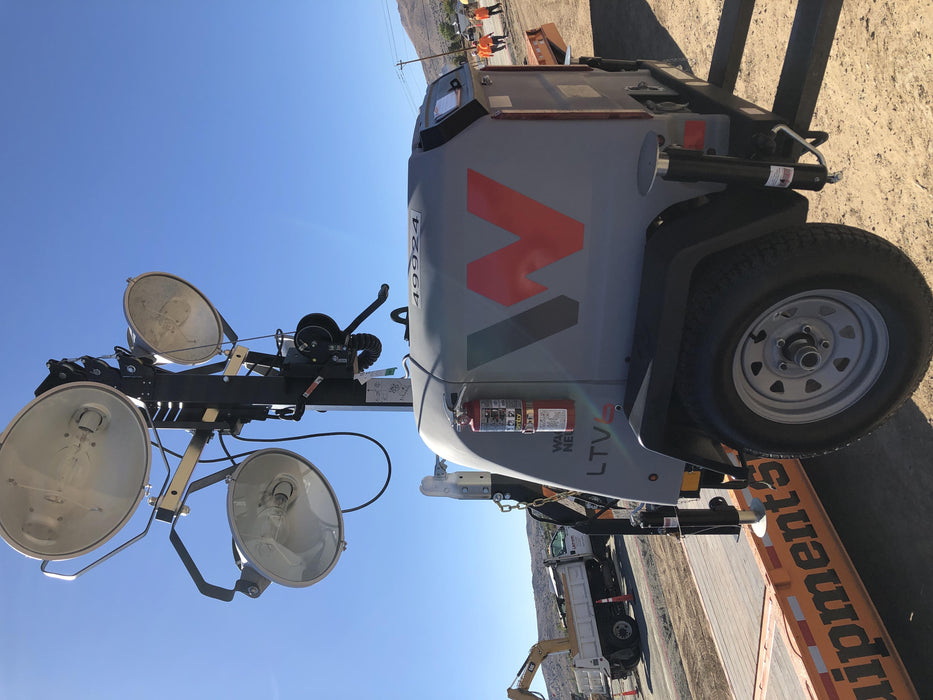 2019 Wacker Neuson LTV6L-MH Mobile Light Tower w/Fuel Level Sensor Installed