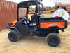 2020 Kubota RTV-XG850WL-H 4wd Utility Cart, 4 Seat,Gas, LED Strobe, Windshield Tempered Glass, Plastic Canopy, Wire Harness Kit, Backup Alarm