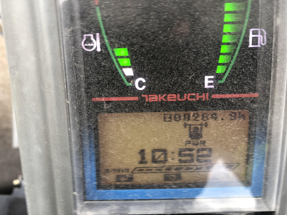 2019 Takeuchi TB260 Takeuchi TB260 Canopy w/Rubber Tracks, Auxiliary Hydraulics, Standard Blade, Manual QC