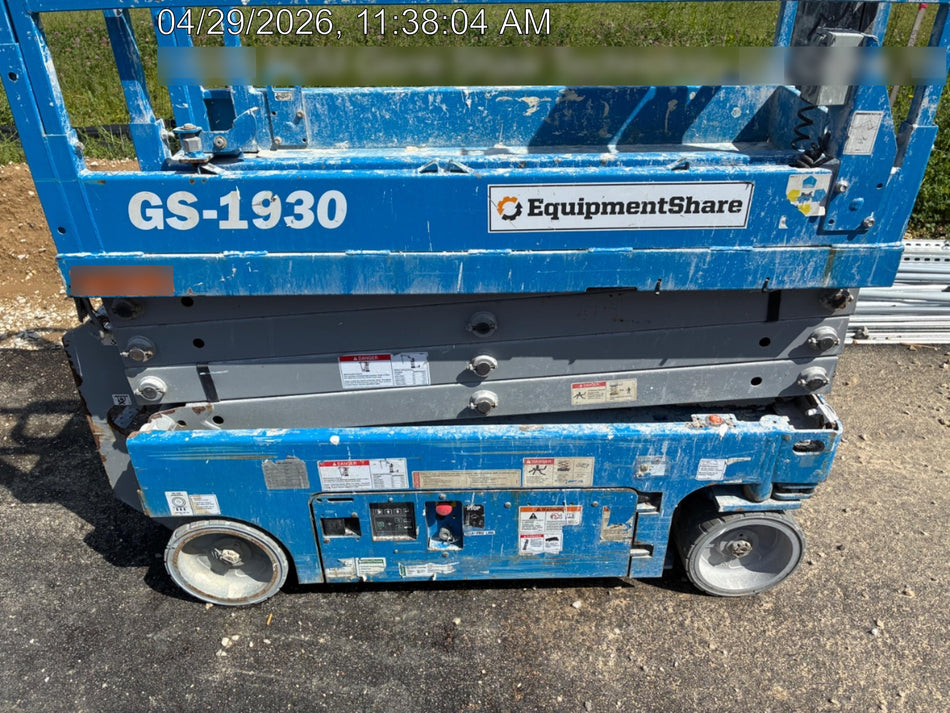 2020 Genie GS-1930 Standard Machine